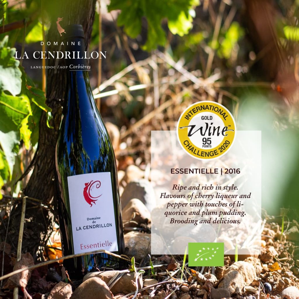 Domaine de la Cendrillon - Vins bio des Corbières - Millésime Bio - International Wine Challenge