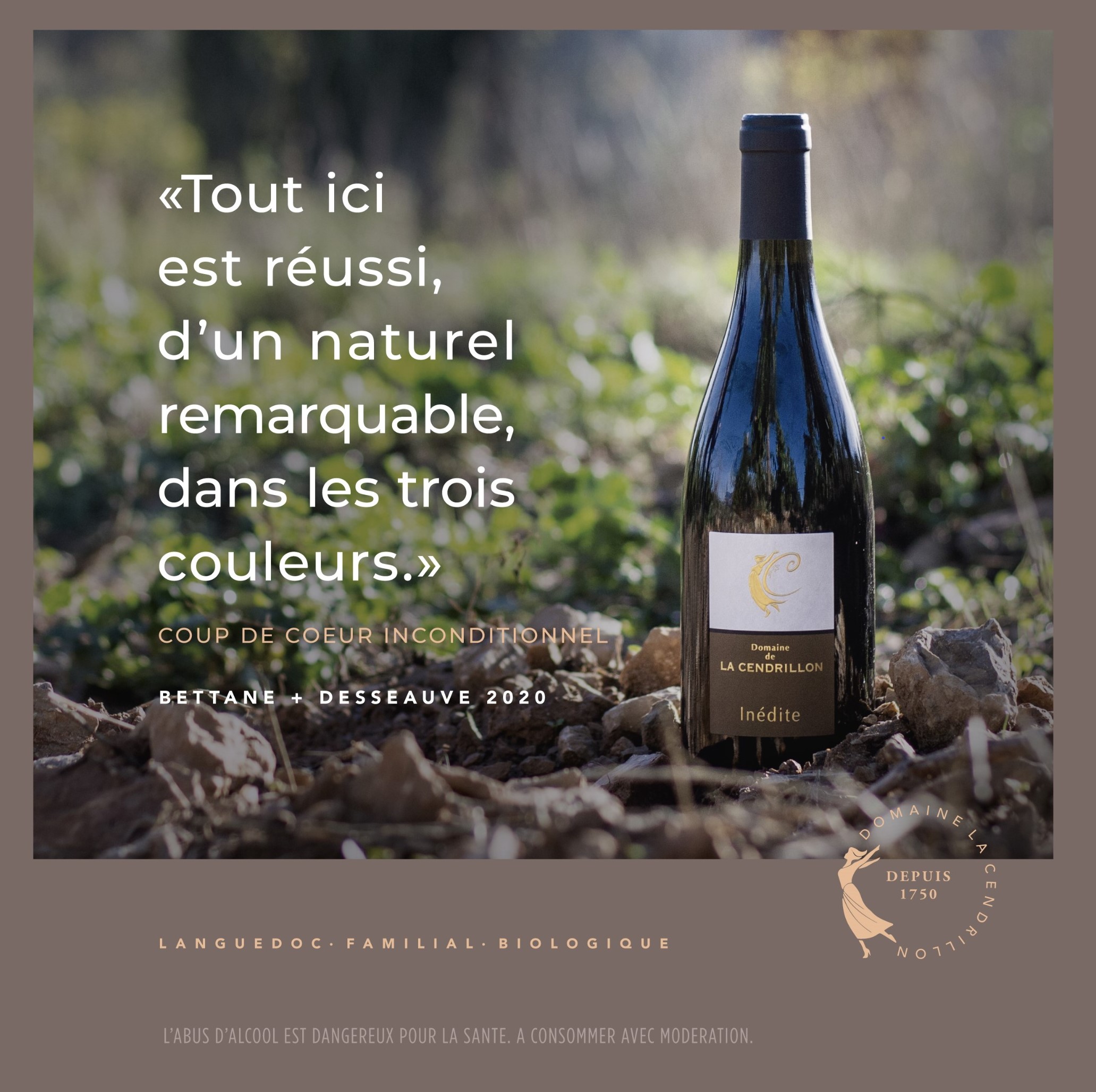 Domaine La Cendrillon - La Cendrillon Coup de Cœur Bettane & Desseauve 2020