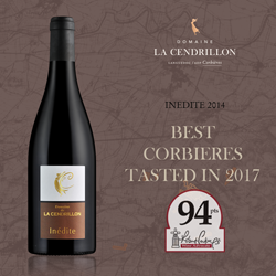 Domaine de la Cendrillon - Vins bio des Corbières - commentaire Wine Advocate sur l'Inédite