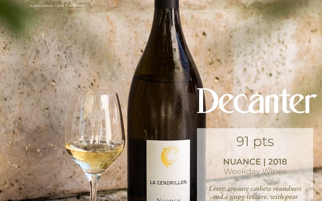 Domaine de la Cendrillon - Vins bio des Corbières - Millésime Bio - Nuance 2018 Decanter